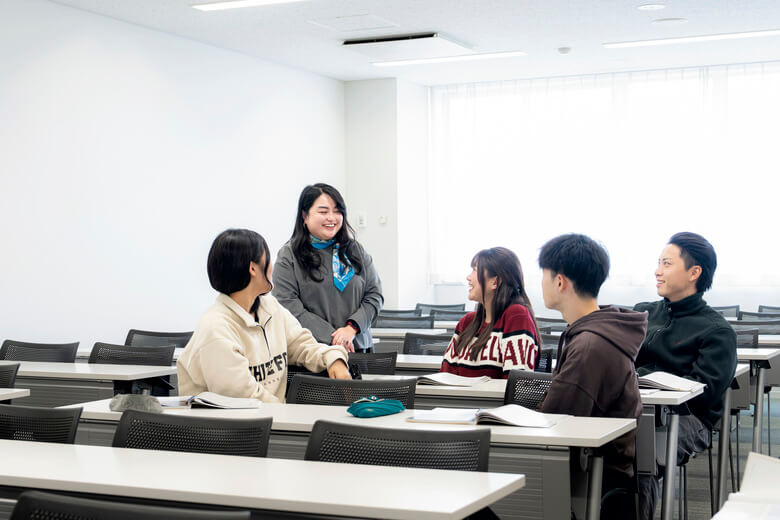 東京成徳大学の国際学部の授業