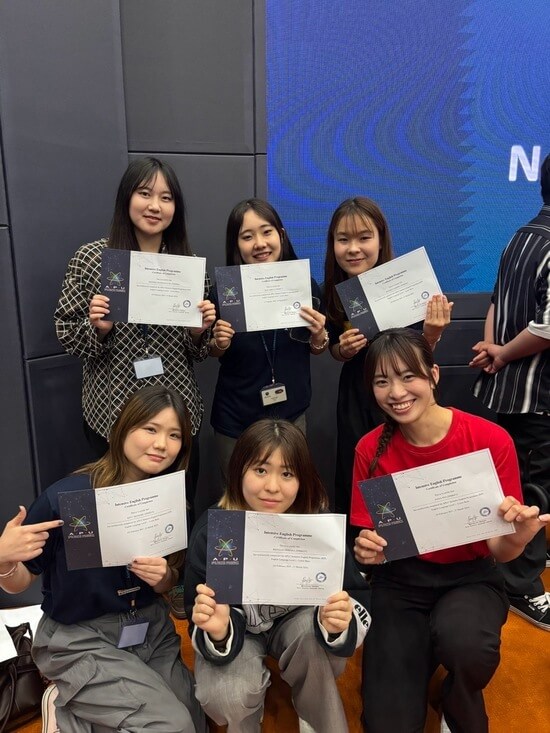 大妻女子大学APU修了式