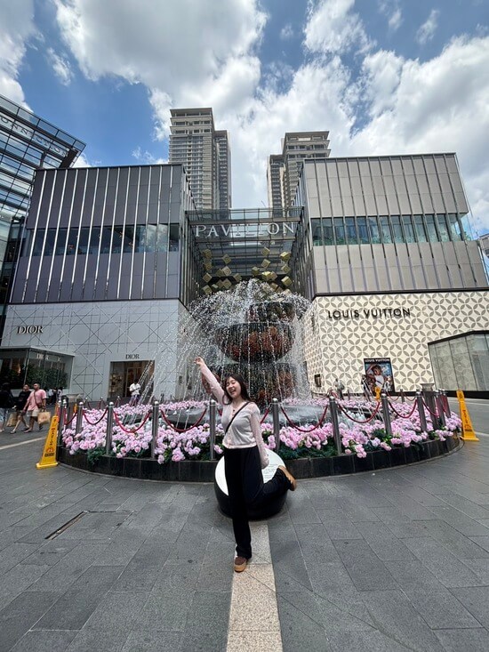 大妻女子大学マレーシア留学の写真（パビリオン）