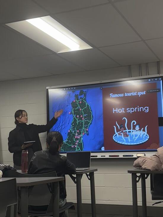 宮城学院女子大学 発表の様子