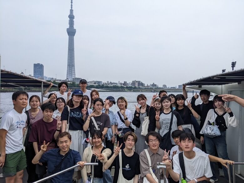 東京経済大学チューター活動スカイツリー