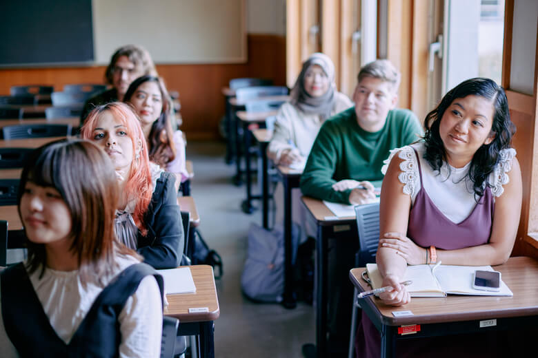 東京都立大学の留学生の写真