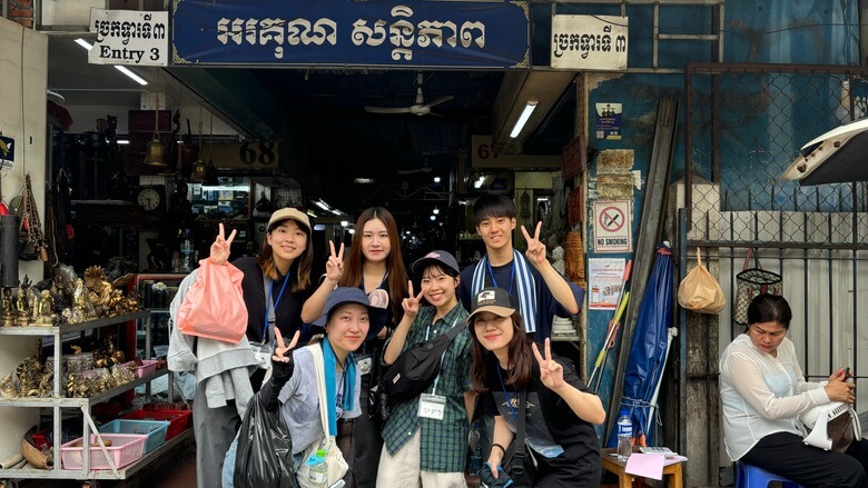 松山大学の海外体験学習(カンボジア)