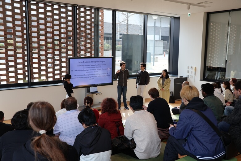 西南学院大学 留学生とともに受ける授業