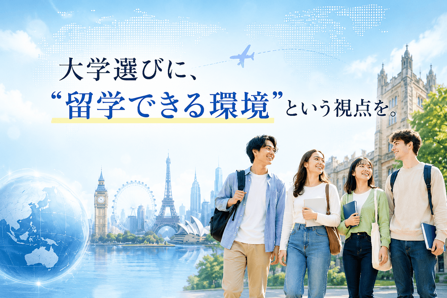 教えて！海外留学