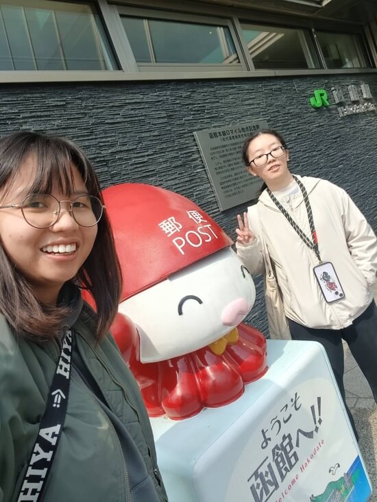 函館大学の留学生