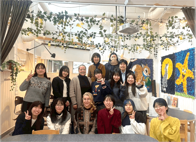 東洋英和女学院大学 米丸さん 現地の様子1