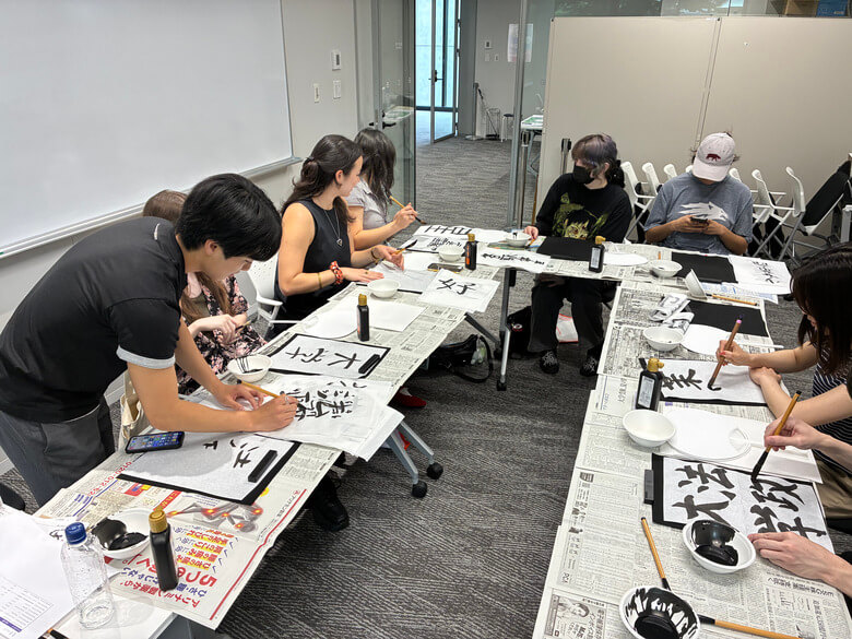 HUBs書道イベント