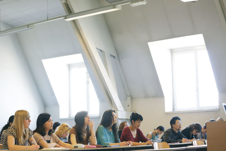 名古屋外国語大学の授業の様子