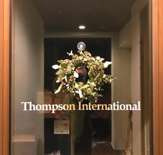 トンプソンインターナショナルのスクールの玄関