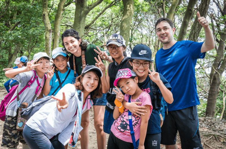 レインボーブリッジ英語学院のキャンプ