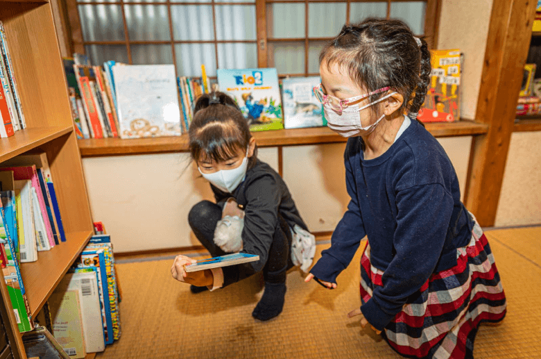 レインボーブリッジ英語学院の図書館