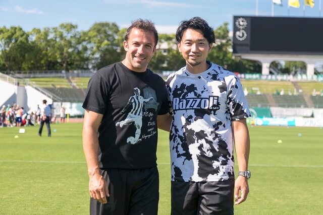 EIGO Football Academy の代表の森安 洋文さん