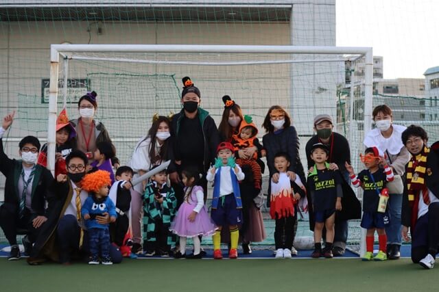 EIGO Football Academy のハロウィンイベント