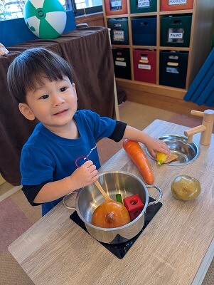 スカイガーデンプリスクールのおもちゃ