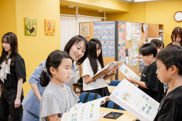 MELSchool の生徒の様子