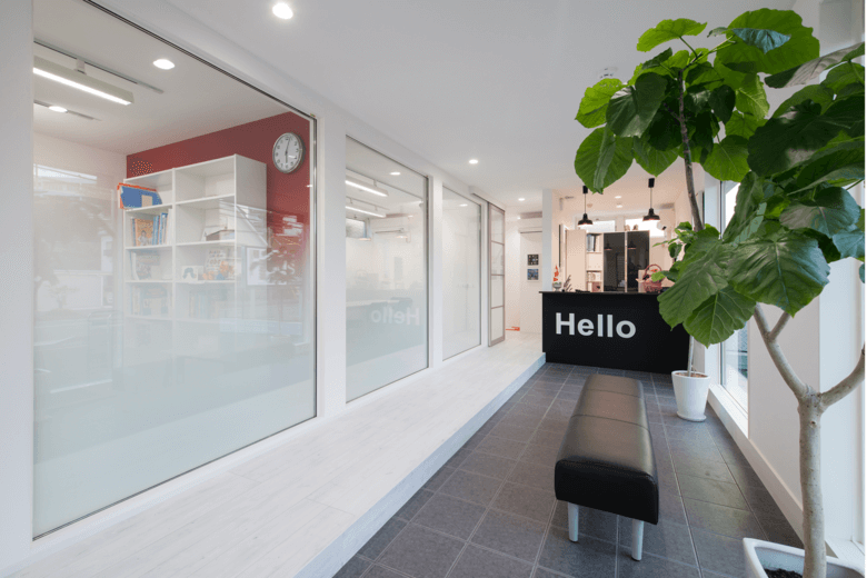 カナディアンランゲージスクールの内観