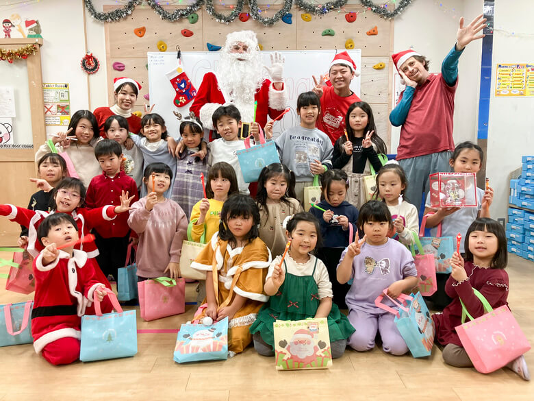 イングリッシュワールドのクリスマスパーティー