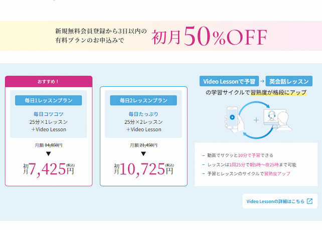 Bizmates 初月50％OFF割引キャンペーン