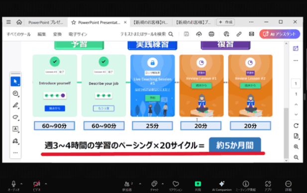 自己学習のベースの目安