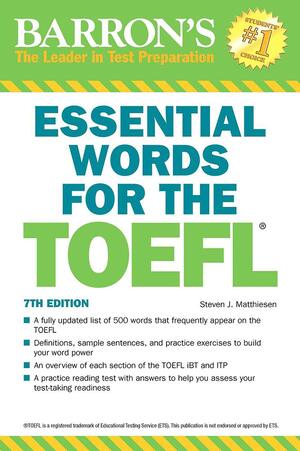 Essential Words for the TOEFL （Barron's Test Prep）