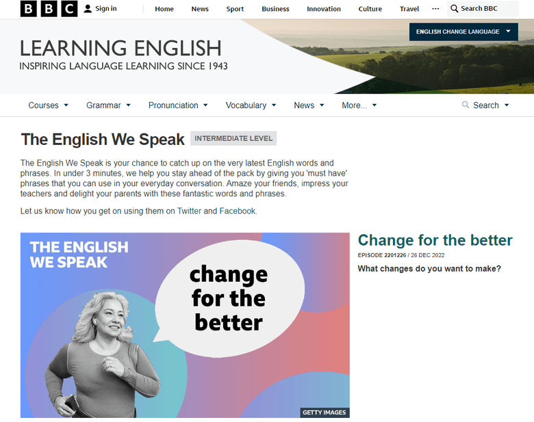 BBC Learning English - The English We Speak